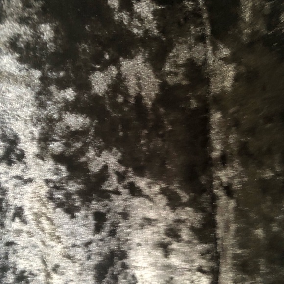 Black Crushed Velvet mini dress, size XS, by Material Girl - Picture 6 of 6